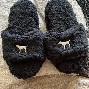 PINK Sherpa slippers